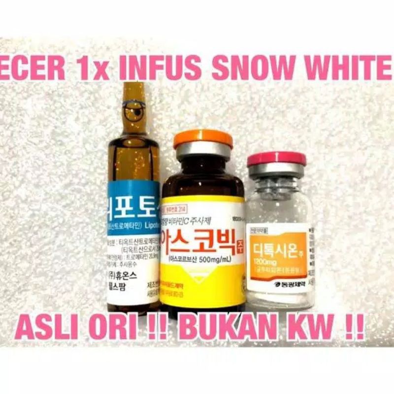 eceran snow white cindella. original infus pemutih whitening kulit