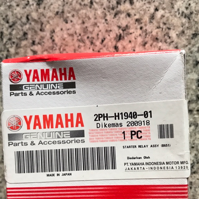 Bendik stater Yamaha Mio M3 2PH H1940 01 2PH H1940 02 Stater Relay