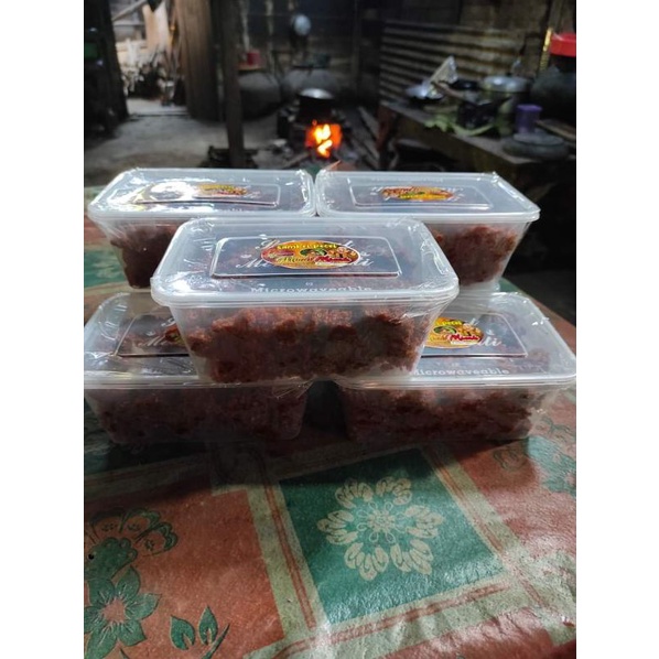 

sambel pecel Pawon Mbah minah ukuran box 1000ml isi 500gr