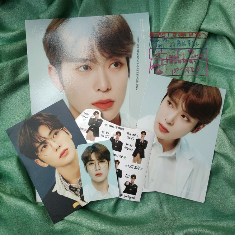 Member set Pc Benefit Season Greeting NCT127 2020 Yuta Doyoung Jaehyun