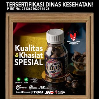 

SPESIAL Black Garlic/Bawang Hitam Tunggal - Herbal BERKHASIAT - 100G