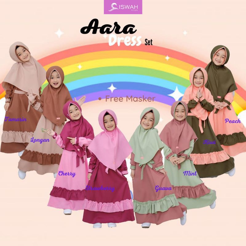 AARA DRESS by iswah hijab