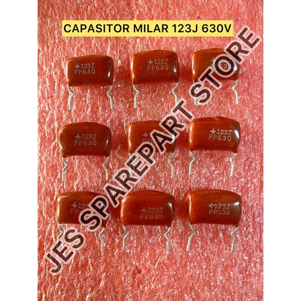 CAPASITOR MILAR 123J 630V