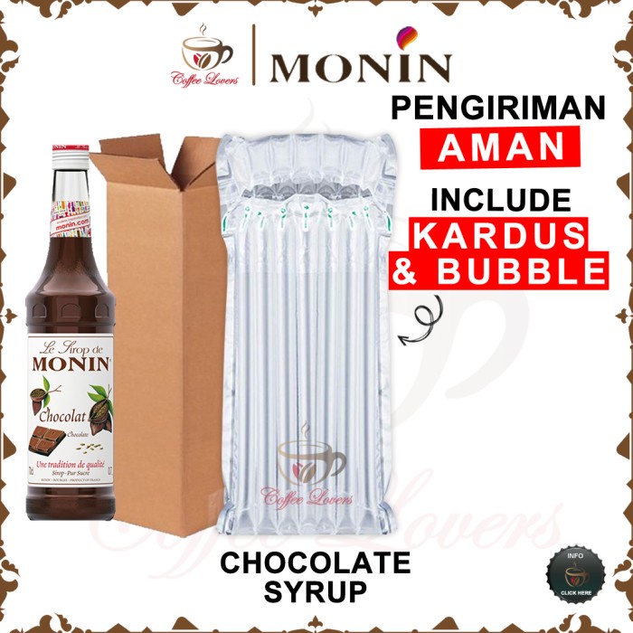 

MONIN SYRUP CHOCOLATE COKLAT SIRUP MONIN EKSKLUSIF