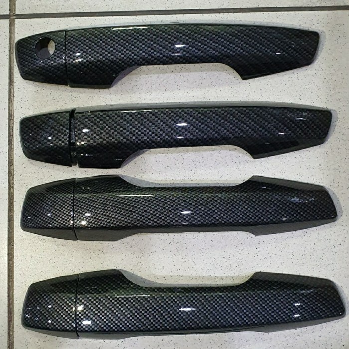 Cover handle PEGANGAN PINTU MITSUBISHI XPANDER exceed / no smartkey CROSS CARBON non keyless / TIPE standart