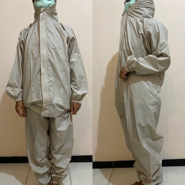 Hazmat coverall APD bahan nylon