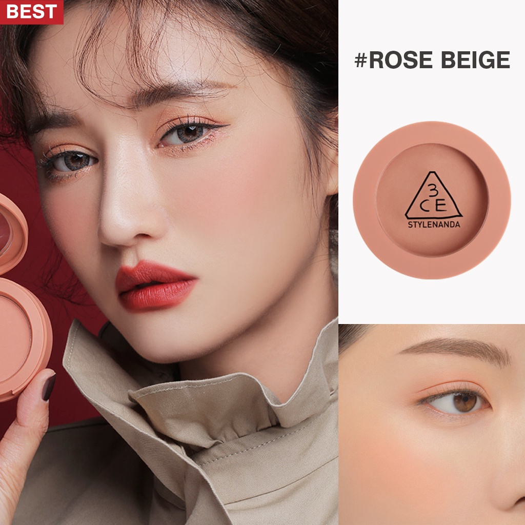 3CE FACE BLUSH  #ROSE BEIGE
