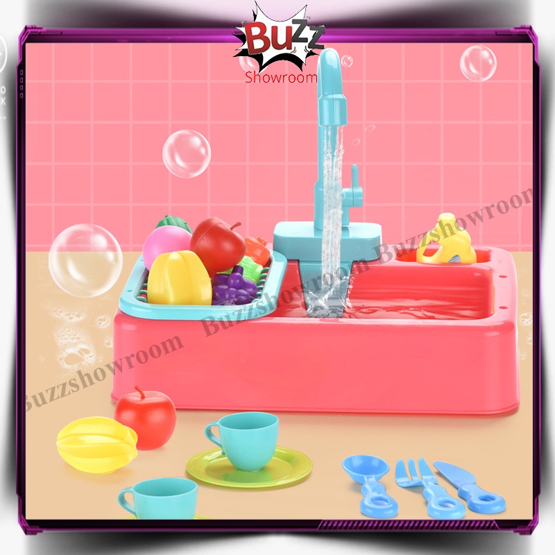 Kitchen Sink wastafel wash bin Mainan anak  cuci piring