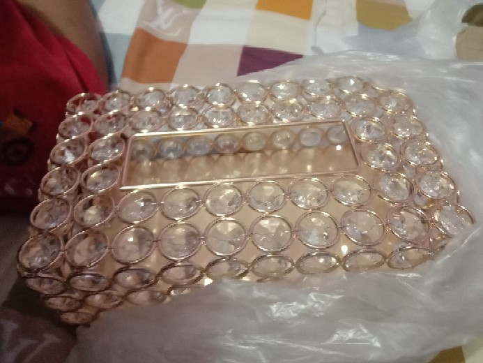 【ready】kotak Tisu Model Kristal Untuk Dekorasi