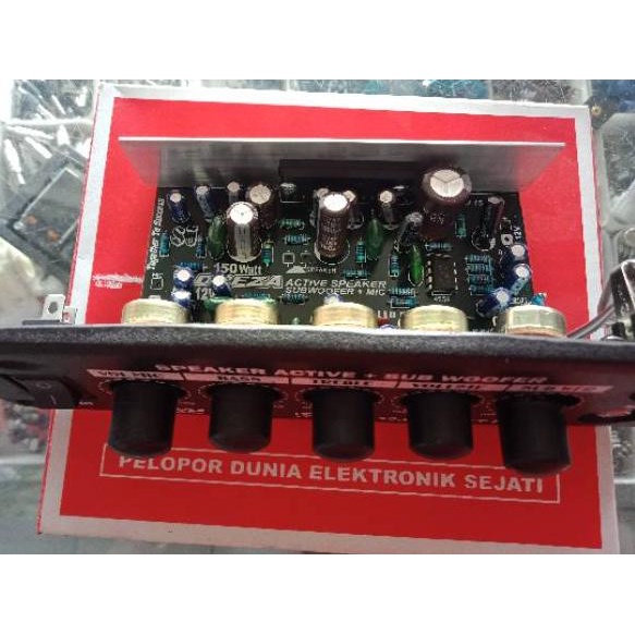 Menarik Kit Power Speaker Aktif  DC 12V la4440 150 watt