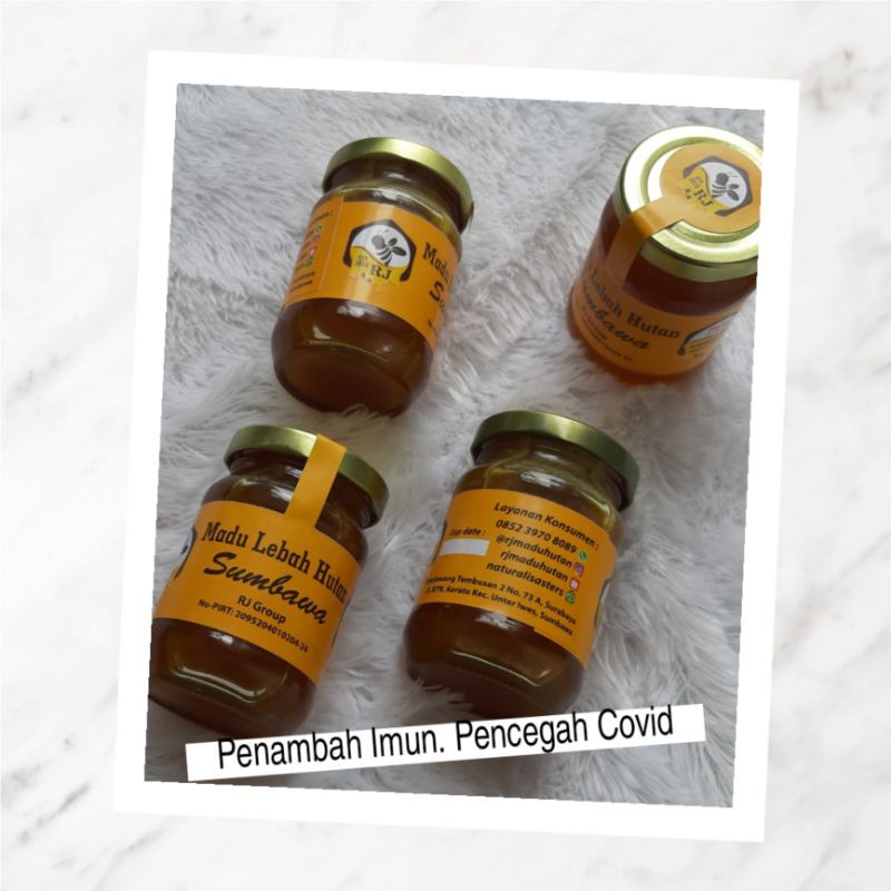 

Madu hutan / madu propolis / madu royal jelly / kemasan botol kaca 175ml