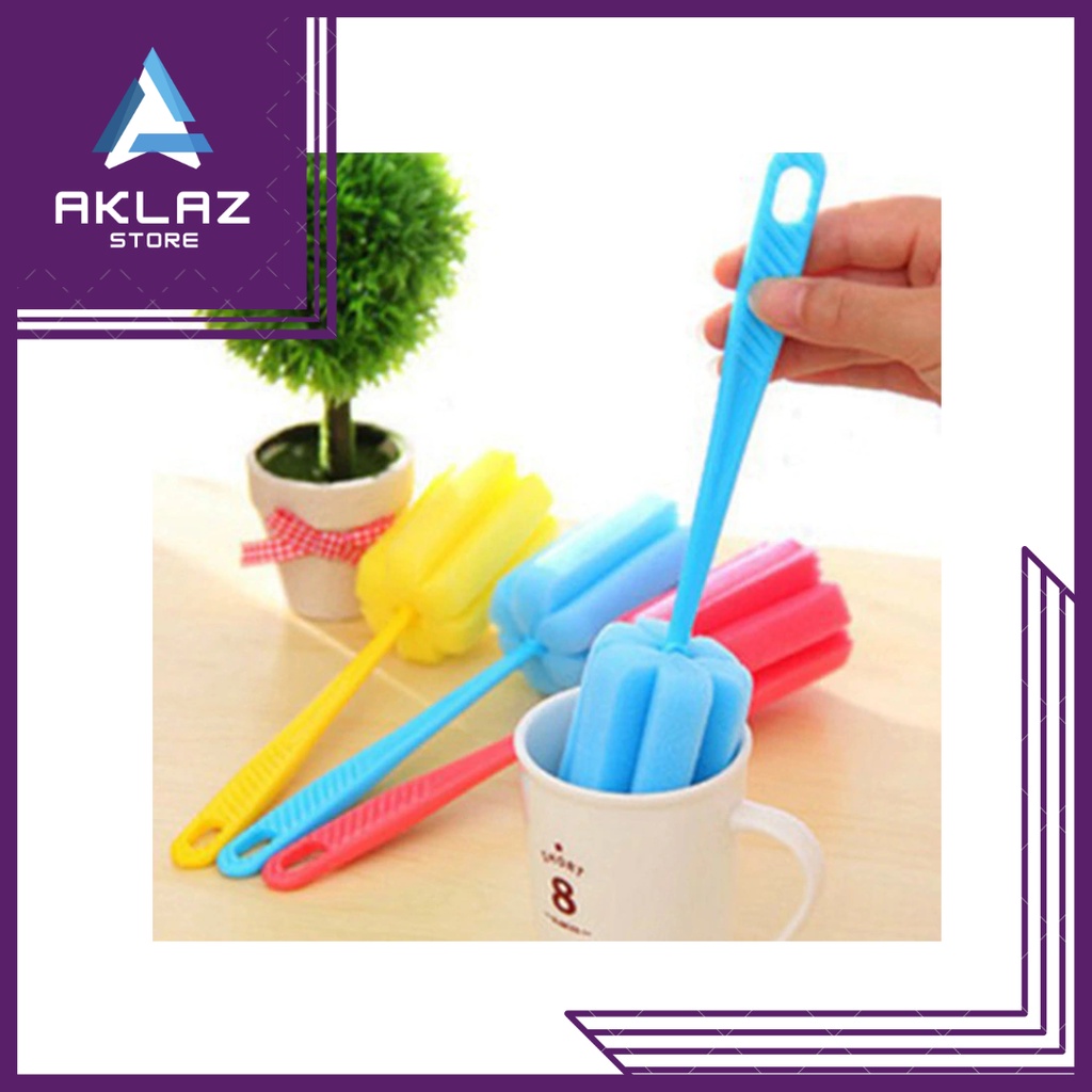 AK tongkat pencuci botol spons / alat cuci botol bayi 038KT