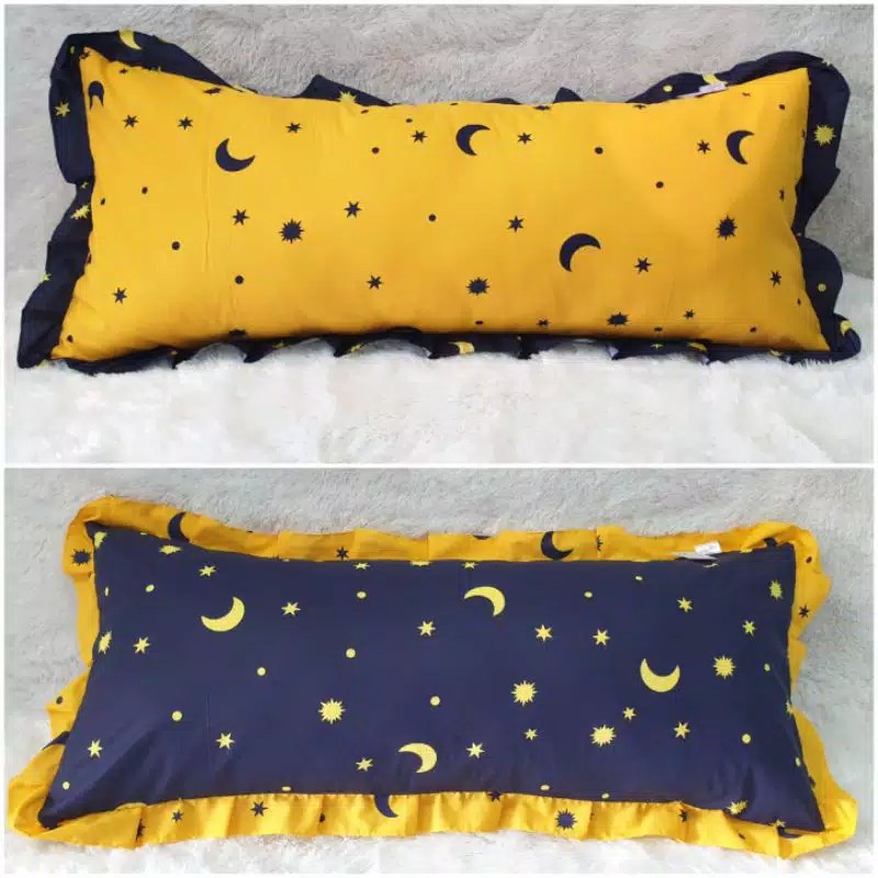 Sarung Bantal Cinta bahan halus ukuran 45x95cm