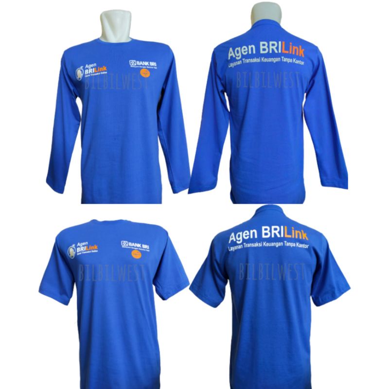 Kaos Biru Agen Brilink