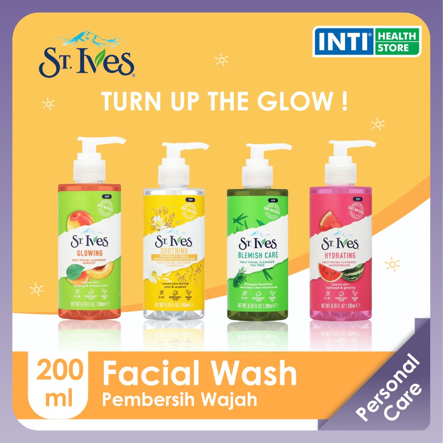 St. Ives Daily Facial Cleanser | Pembersih Wajah 200 ml