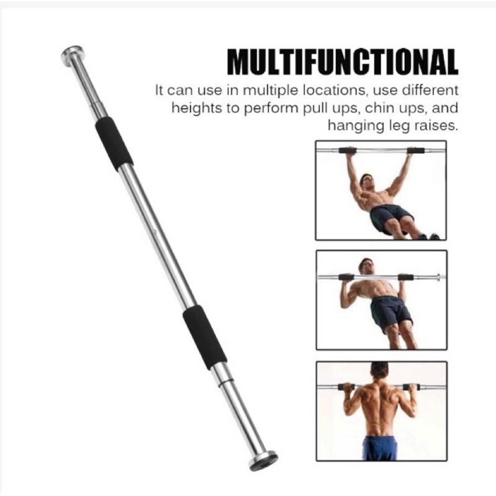 PERLENGKAPAN OLAHRAGA JS-5 ALAT PULL UP BAR up Door Chinning Bar Iron alat pull up - TERMURAH