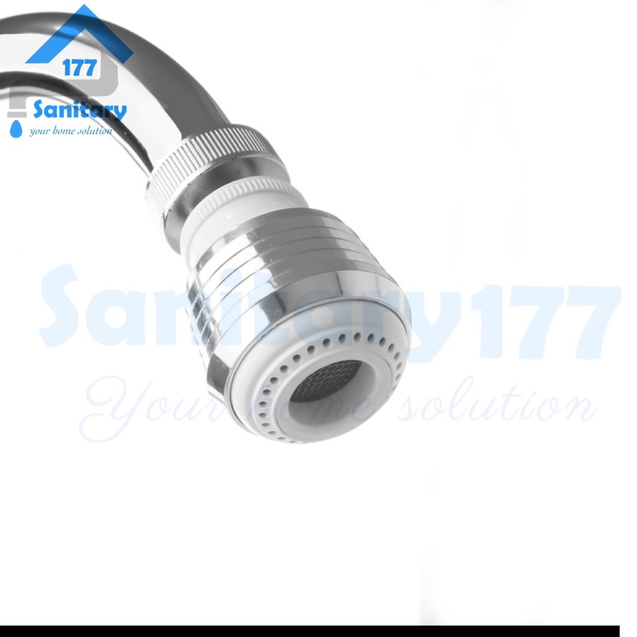 Sambungan Saringan Kepala Keran air Sink 2in1 Mini Y4A - Saringan Filter Kepala Kran air Cuci Piring Head Faucet Filter