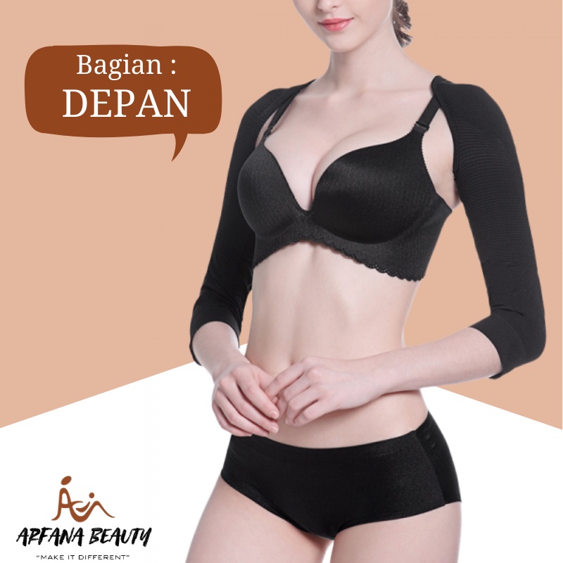 Korset Pelangsing Lengan Wanita Alat Penyangga Penegak Punggung Ampuh Corset Lengan Pembakar Lemak Arm Shaper Back Posture Corrector Original