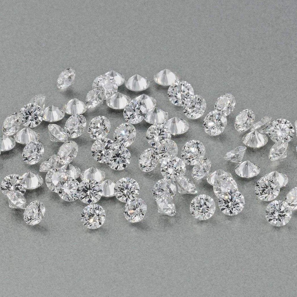 ASLI Natural Diamond Batu Berlian Eropa Tabur Putih Blink2 Murah 2.8mm Gugur 15 Est Bukan Banjar