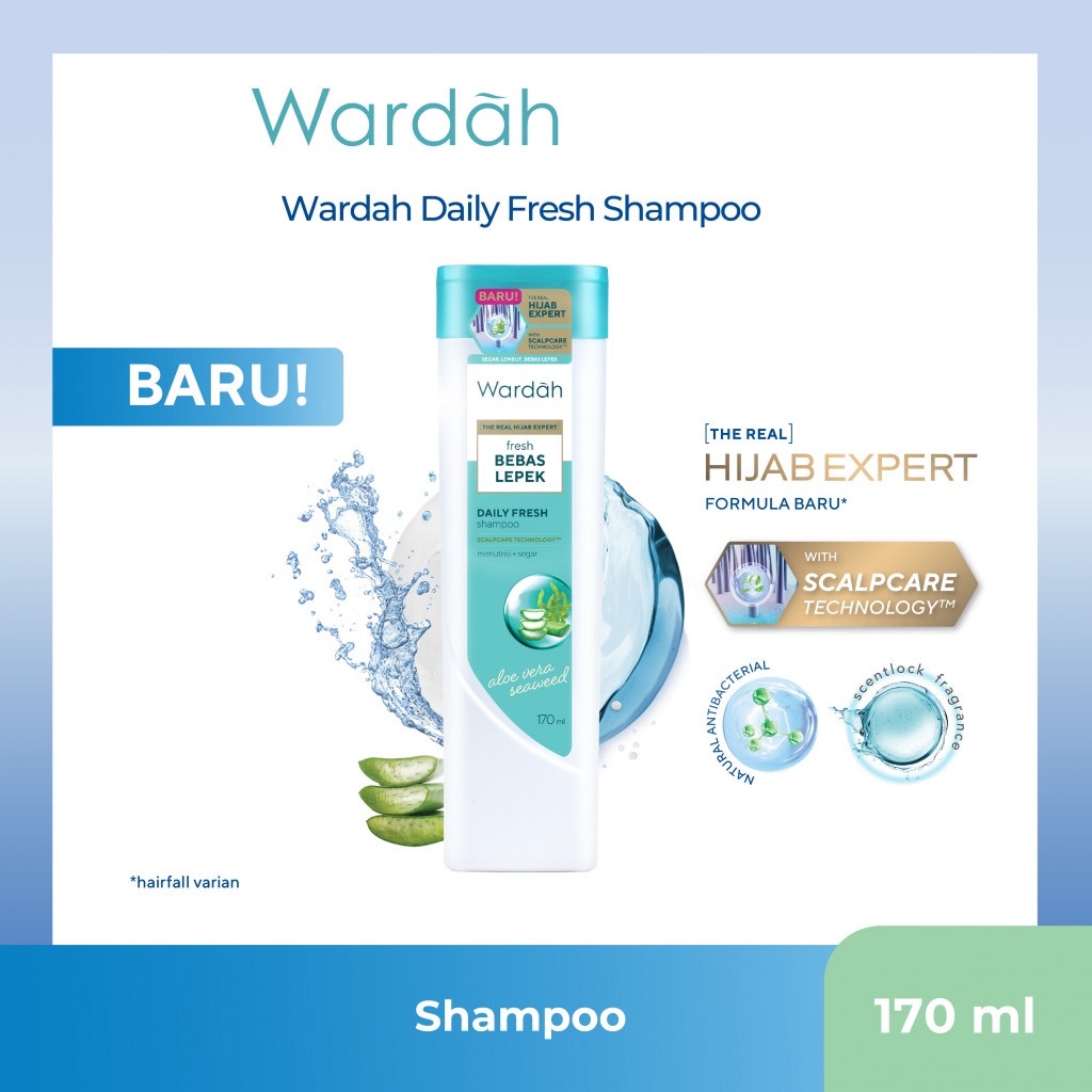 Wardah Shampoo &amp; Conditioner by Ailin Kosmetik