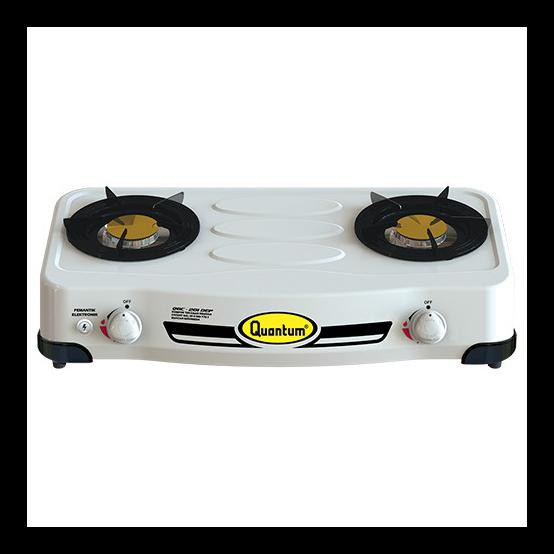 Quantum Kompor Gas 2 Tungku Qgc 201 Dep