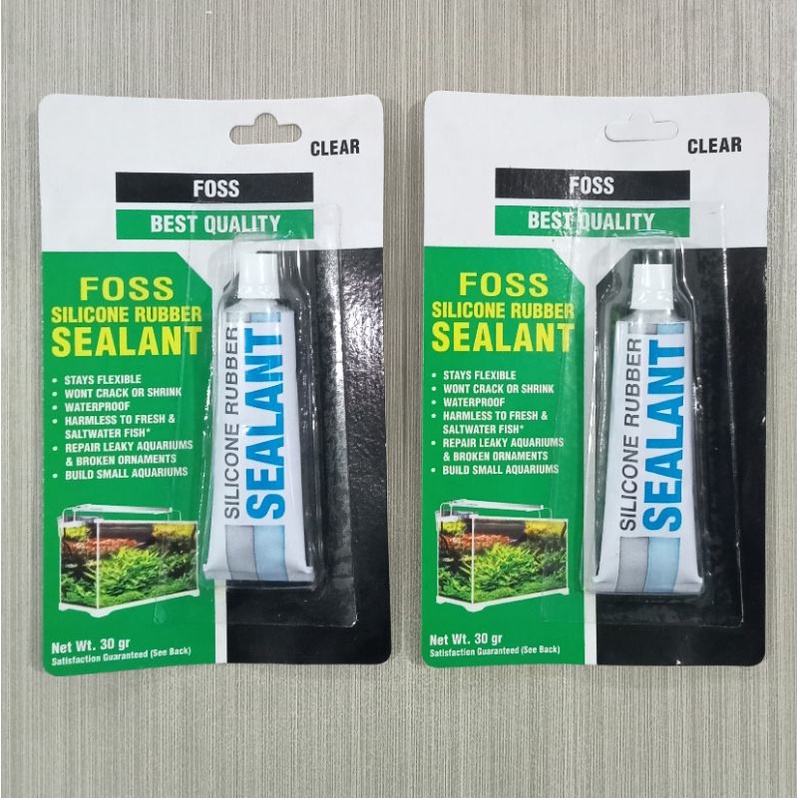 

Lem Aquarium / Lem Kaca / Lem Silikon FOSS 30 GR