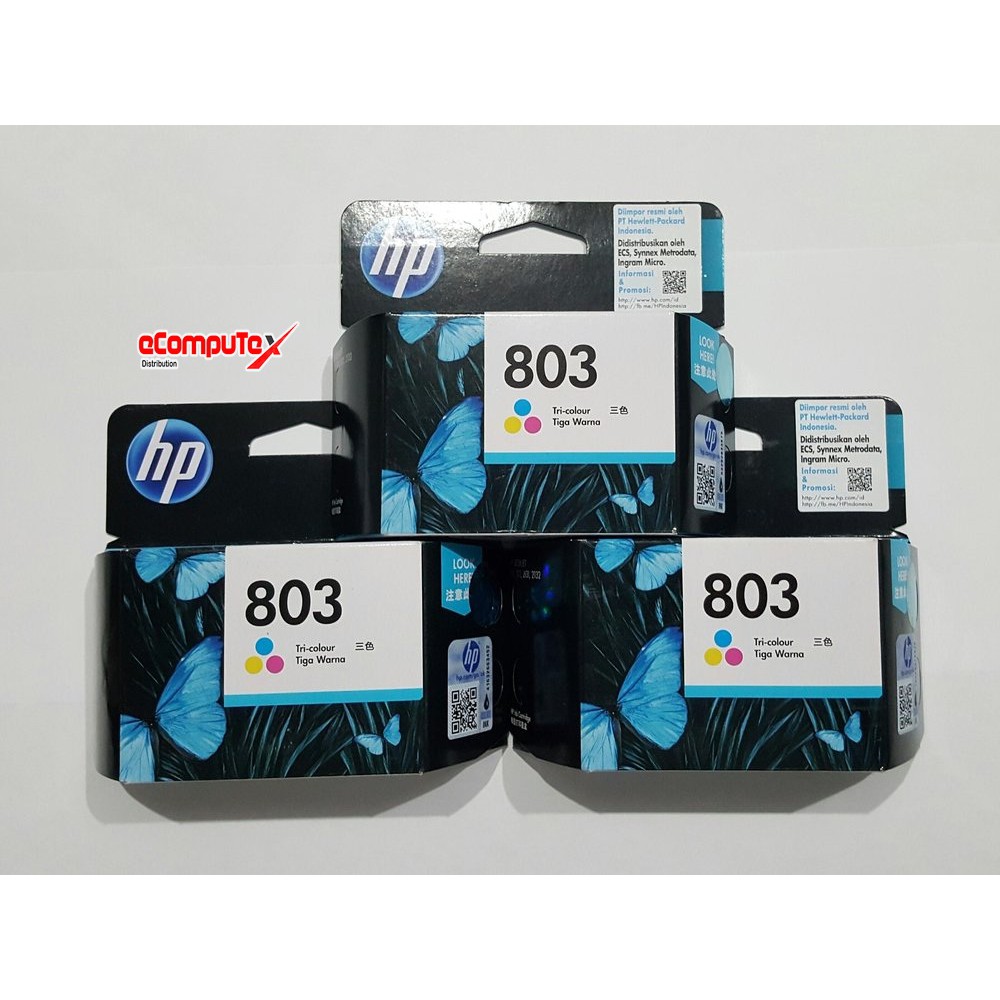 CARTRIDGE HP 803 COLOR (RESMI)