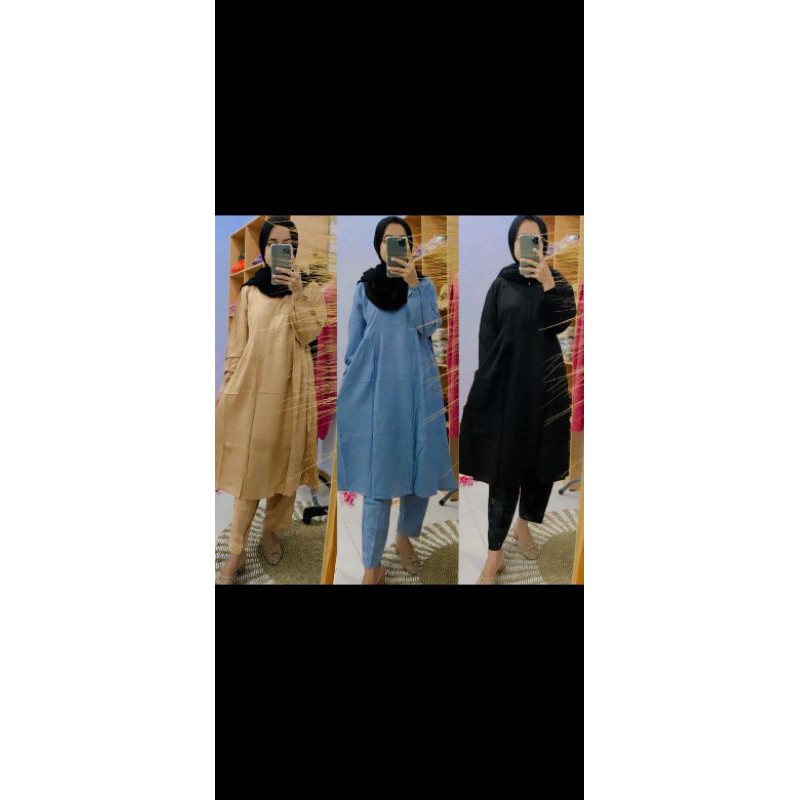 SET TUNIK BUSUI JUMBO