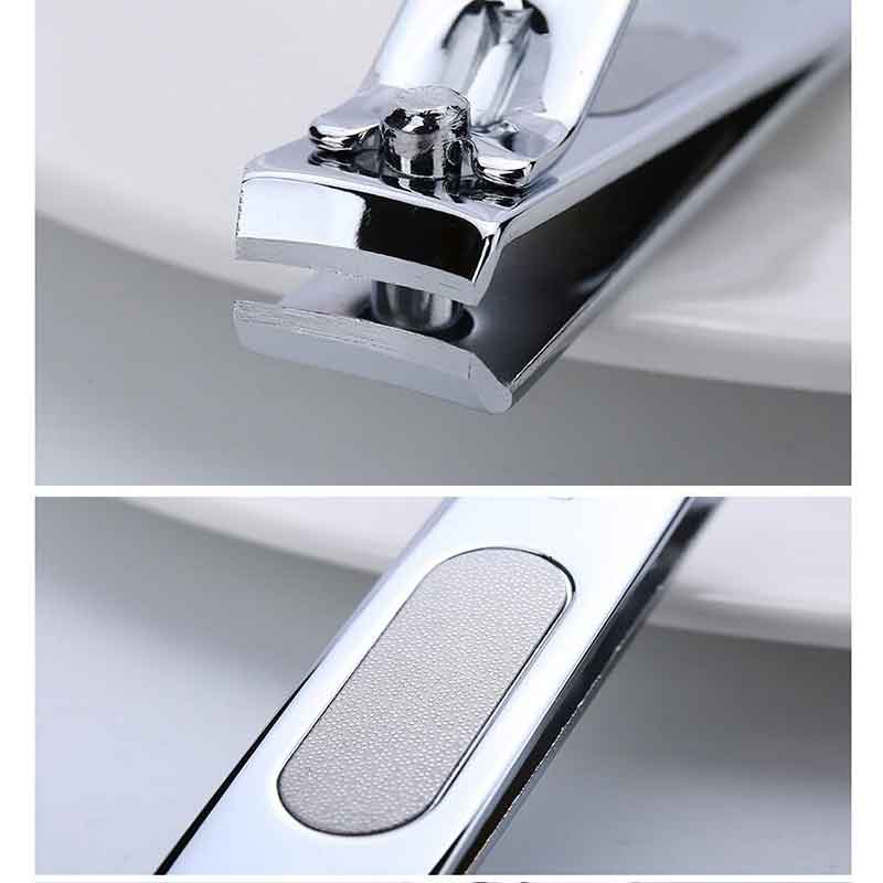 1pc Gunting Kuku Bahan Stainless Steel Untuk Manicure / Pedicure