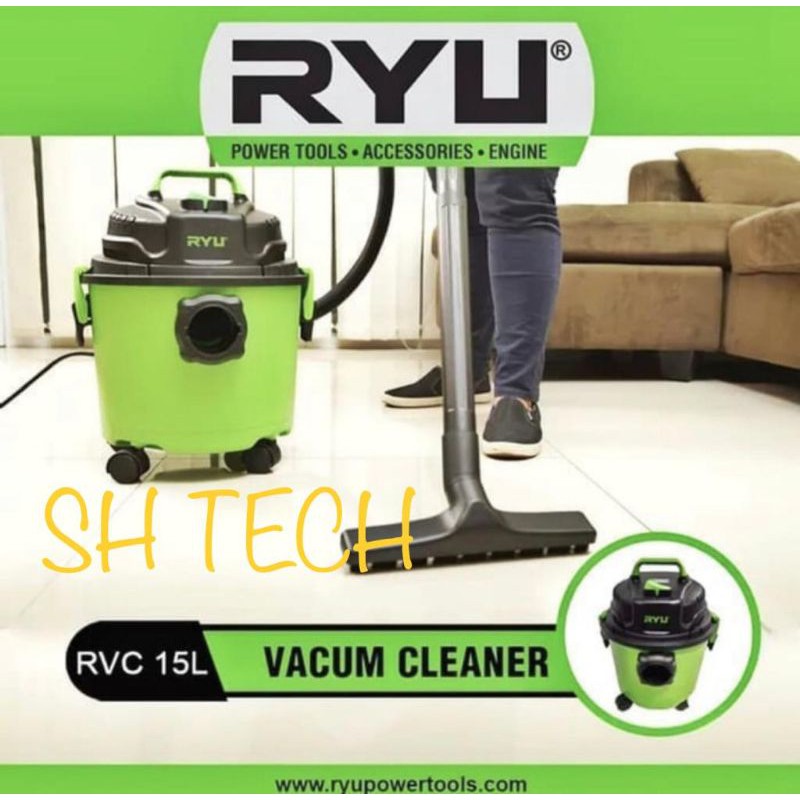 VACUM CLEANER RYU RVC15 RVC 15 L 3 IN 1 650 WATT