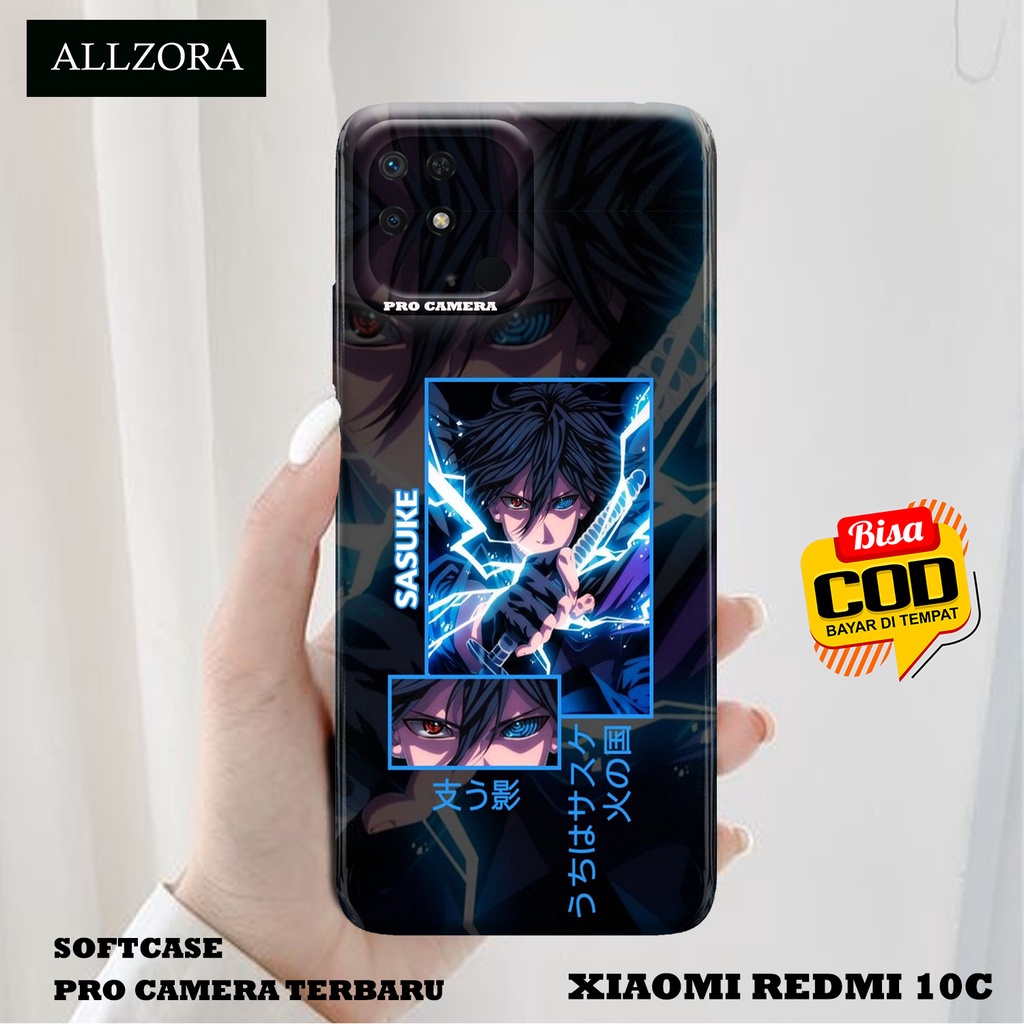 ALLZORA - Case Hp Xiaomi Redmi 10C - Fashion Case Anime - Softcase Xiaomi Redmi 10C Terbaru - Casing