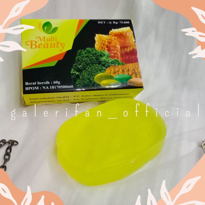 sabun multi beauty / MBS Original / sabun kecantikan multi beauty / sabun mbs / sabun multifunggsi