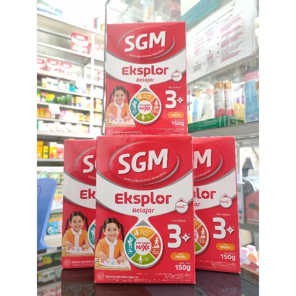 SGM EKSPLOR BELAJAR 3 PLUS 150gr (MADU)