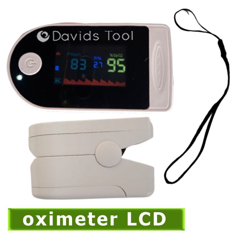 Oksimeter Oximeter Oxymeter Alat Ukur Saturasi Oksigen Darah Pulse Fingertip