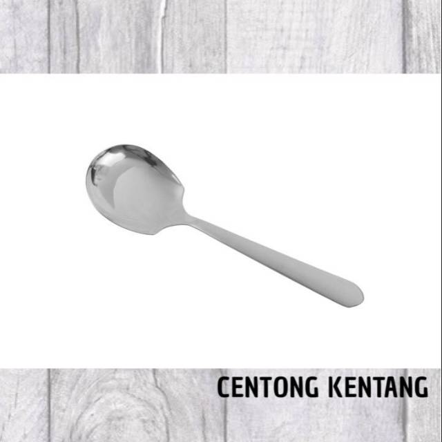 CENTONG SAYUR STAINLESS / CENTONG NASI KOMODO / CENTONG SAYUR MAKANAN / CENTONG KENTANG