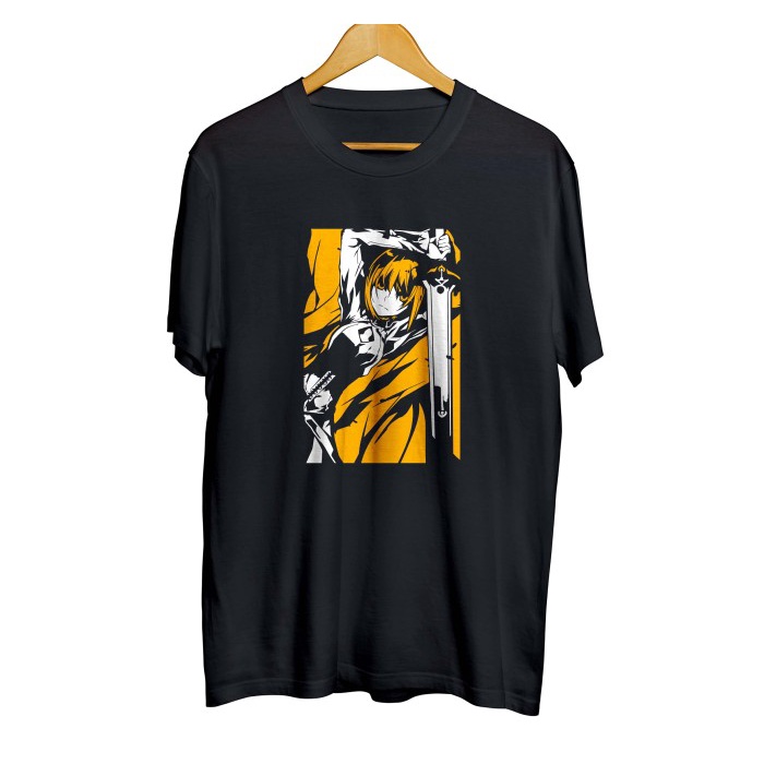 Kaos distro anime SABER - FATE ZERO