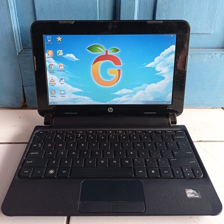HP Mini 110-3500 Warna Hitam  Netbook Notebook Second Bekas Murah RAM 2GB HDD 320GB Bluetooth