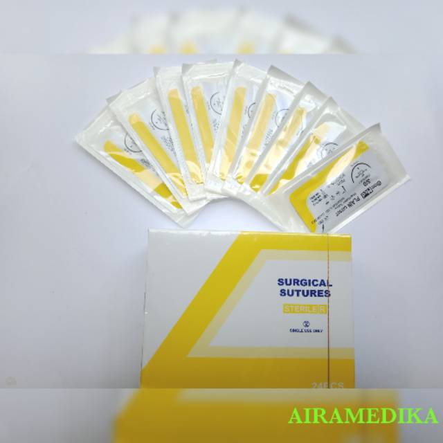 Jual Benang Jahit Operasi / Catgut Plain 3.0 onemed | Shopee Indonesia