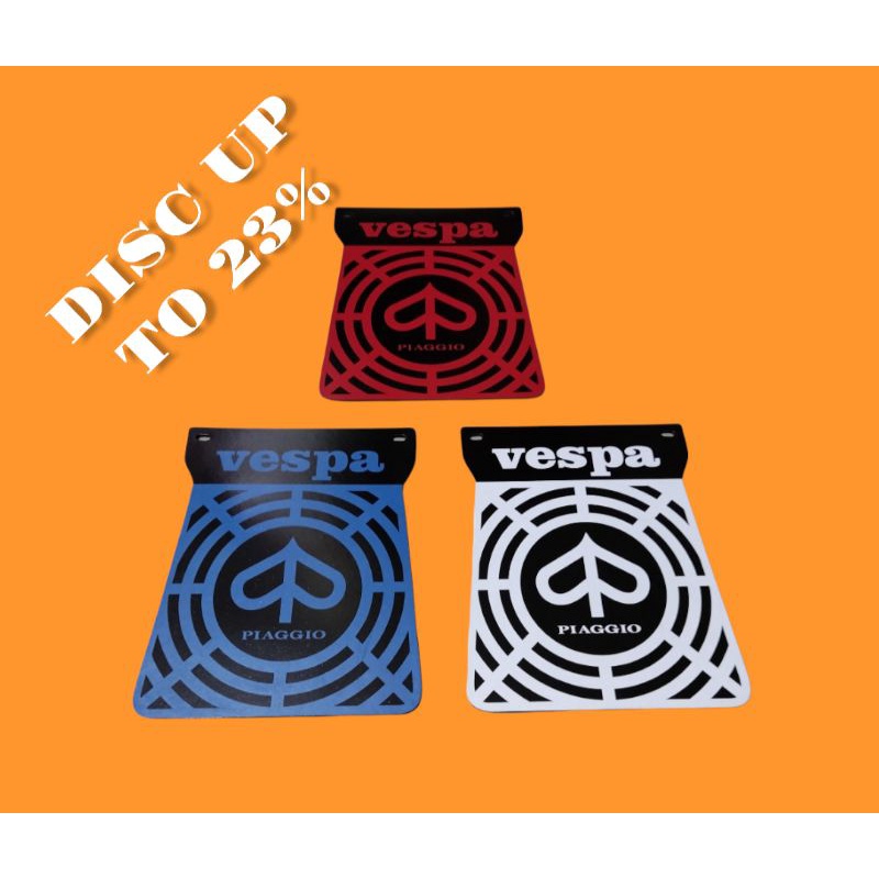 Kepet mudflap lumpur air vespa super sprint vbb pts