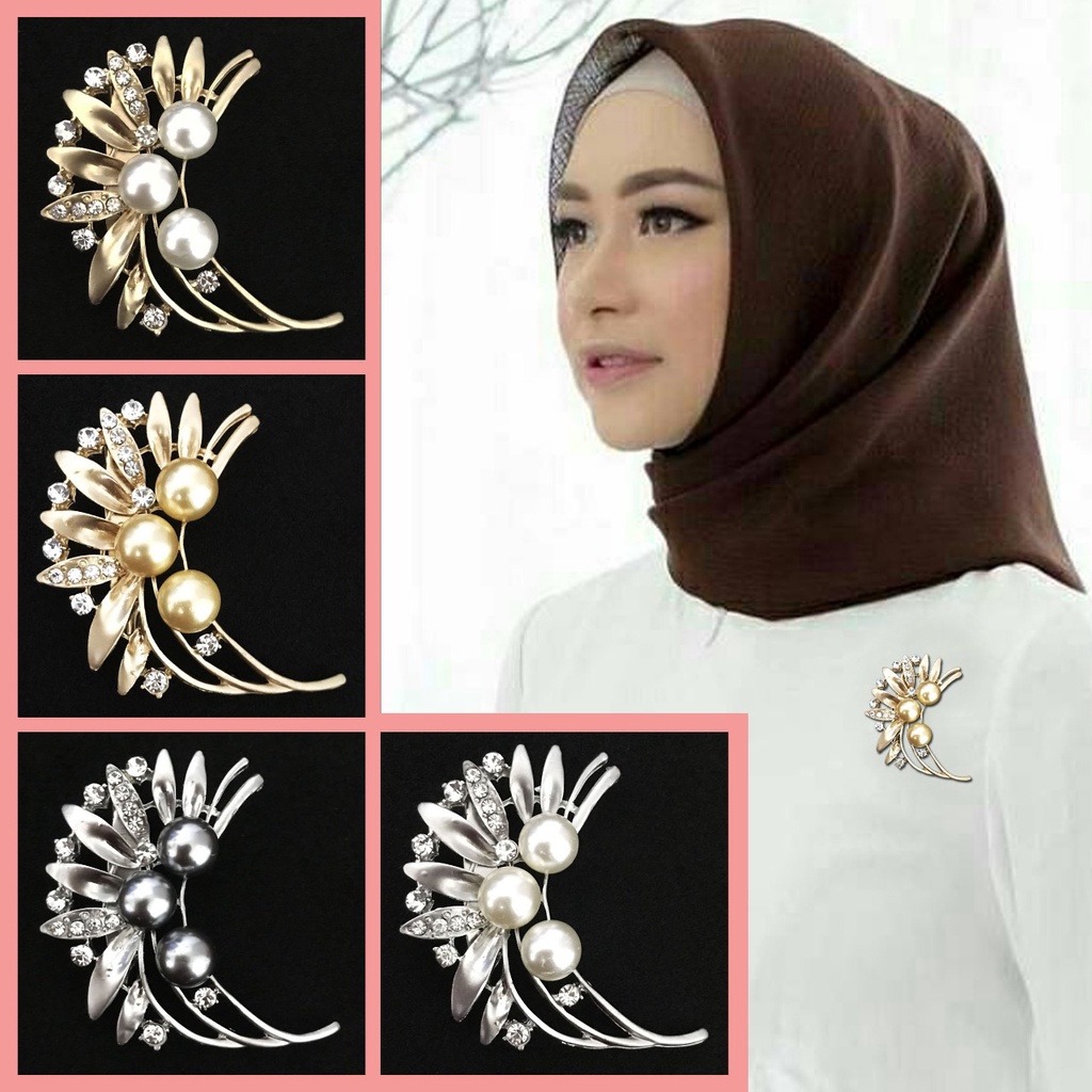 BROS DADA TERBARU  /AKSESORIS HIJAB kekiniaan kode 0124 0125 0126 0042 //bros hijab//bros blezer/bros kebaya-1