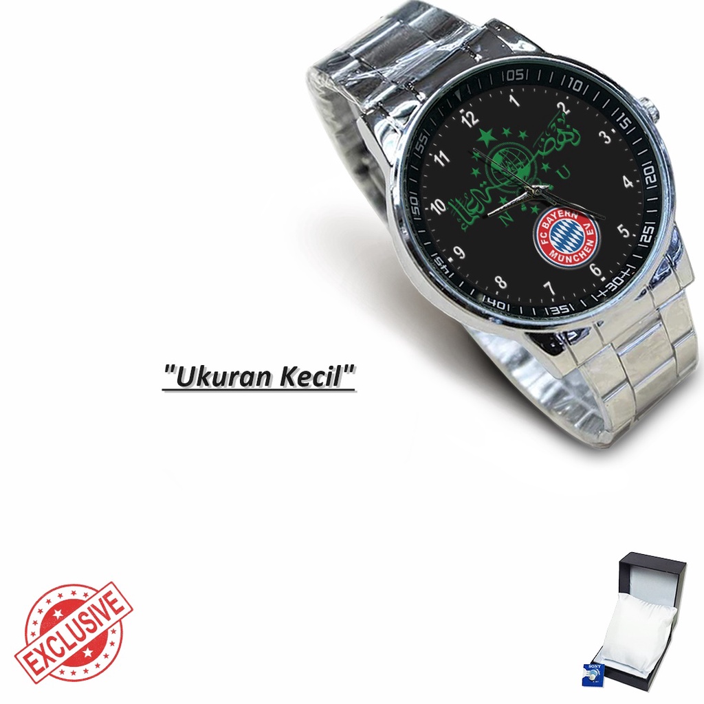 Jam Tangan Rantai Couple NU - BAYERN MUNCHEN (Mantul)