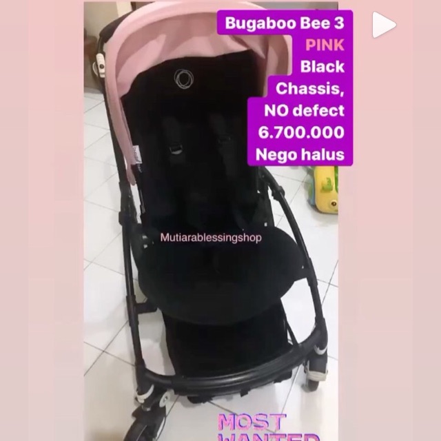 Bugaboo bee 3 preloved
