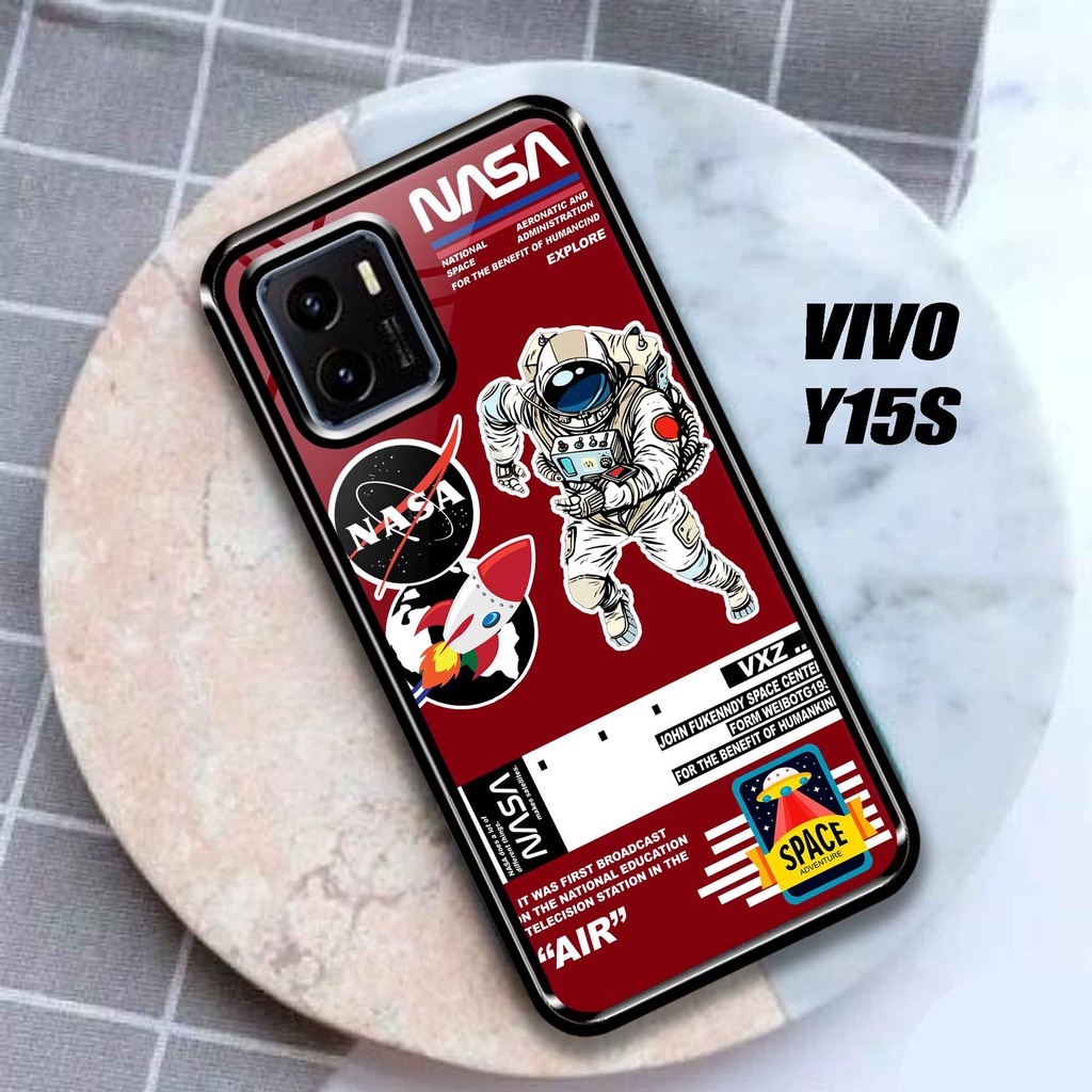 HK - Case VIVO Y15S Terbaru [ NASA ASTRONOT ] - Casing VIVO Y15S - Casing Hp Mewah - Hardcase Hp - S