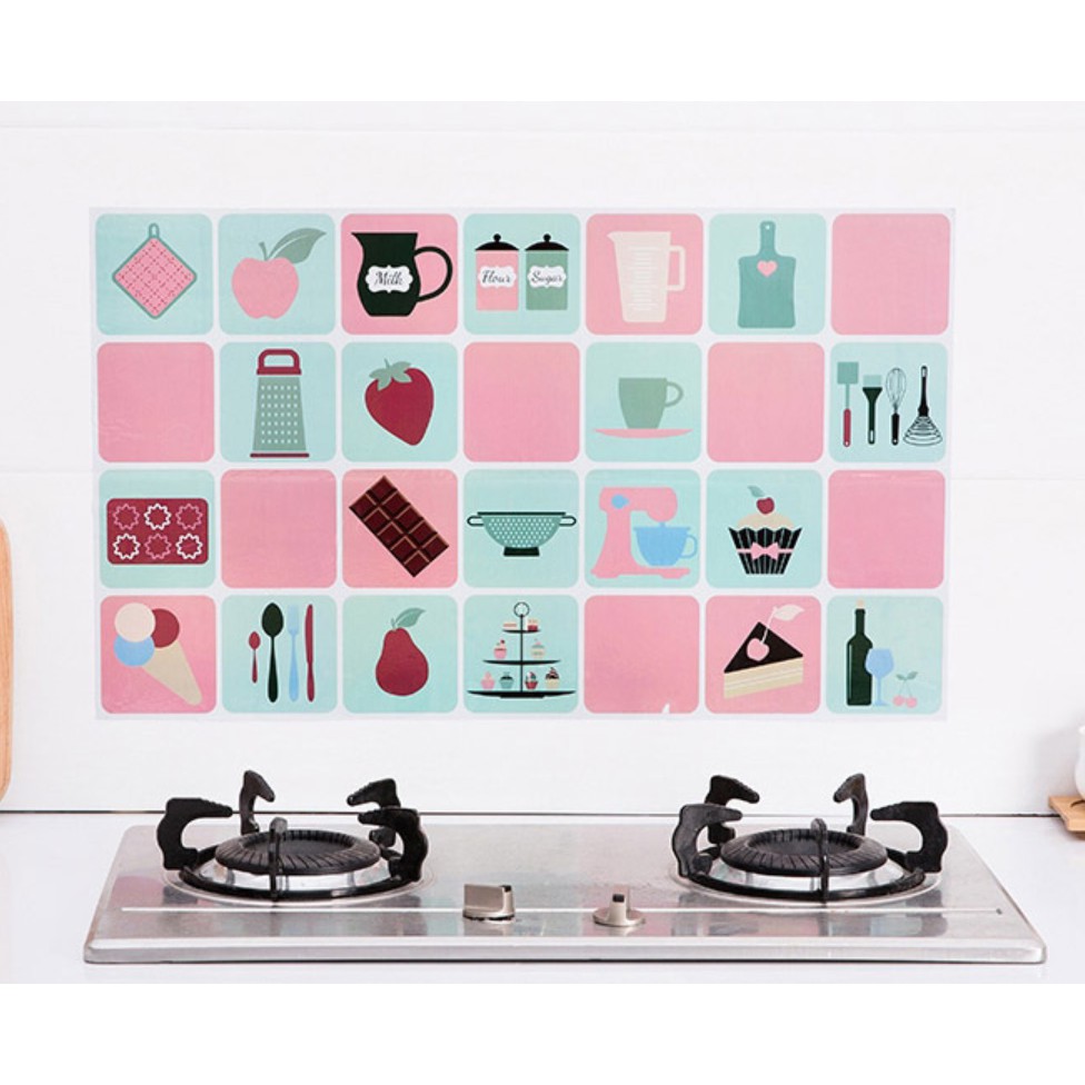 Adda Home - Wall Sticker Dinding Dapur Anti Minyak dan Dekorasi