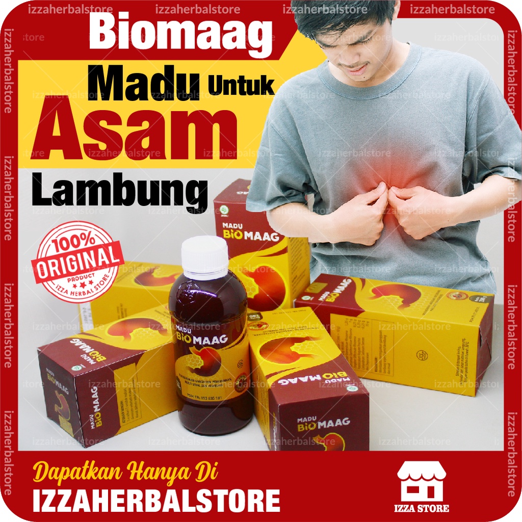 VITAGERD Madu Obat ASAM LAMBUNG KRONIS Gerd Original ASLI Membantu Batuk Sesak Nafas Maag Paling Ampuh BPOM