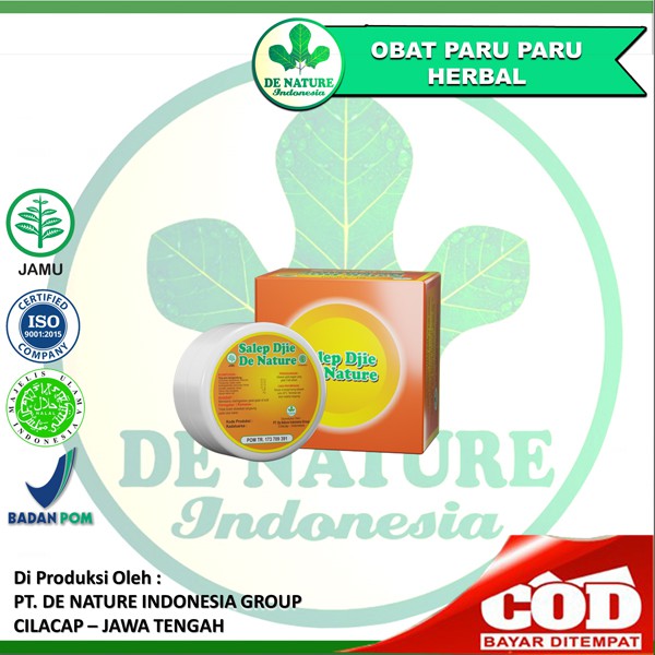 SALEP DJIE DE NATURE OBAT LUKA RUAM DI SEKITAR KEMALUAN