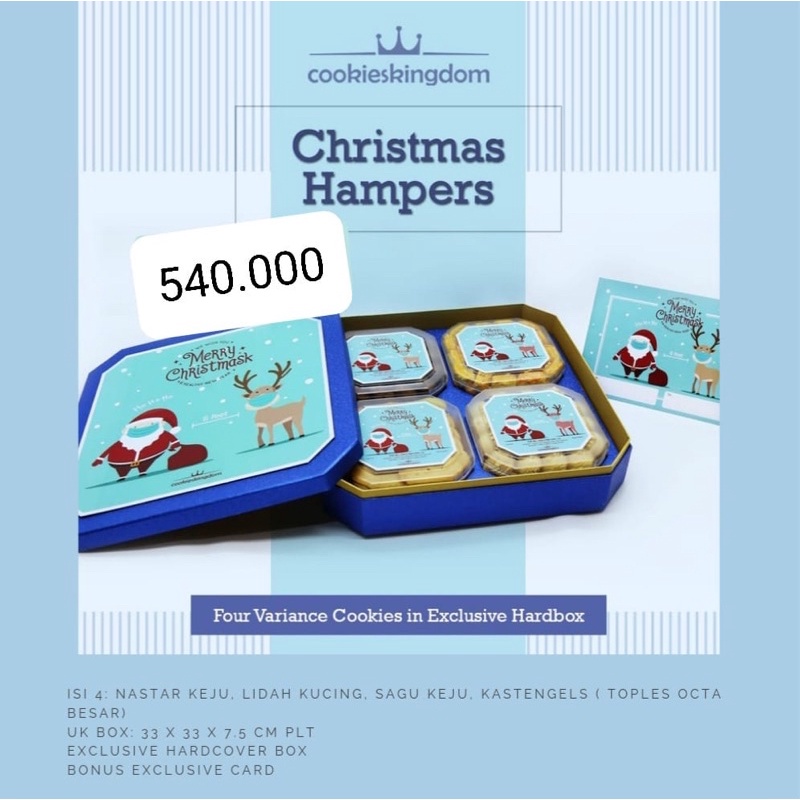 

Hampers Natal in Exclusive Hardbox isi 4