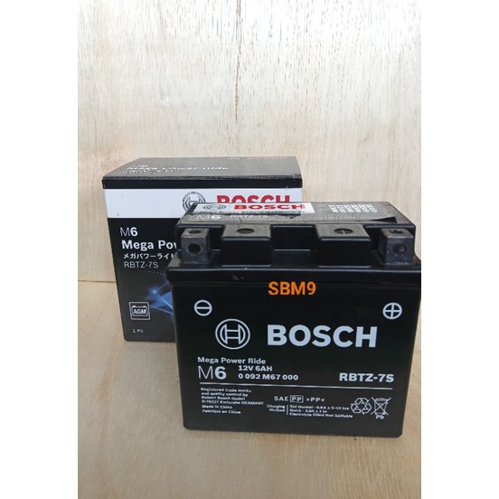 Aki Motor KLX 150 Bosch RBTZ-7S Gtz7s