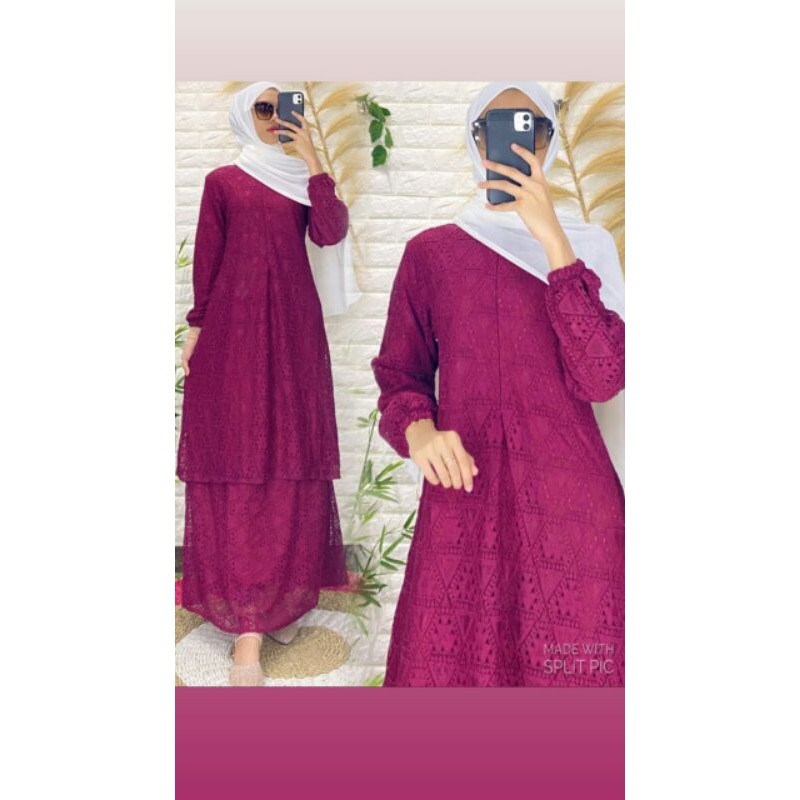 Gamis Brokat Malaysia