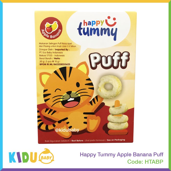 Happy Tummy Puff Snack Bayi Anak Sehat Kidu Baby